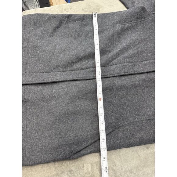 NWOT Pendleton Cascade Wool Coat Charcoal Funnel Neck Stripe Lining Women’s sz L - Picture 12 of 16